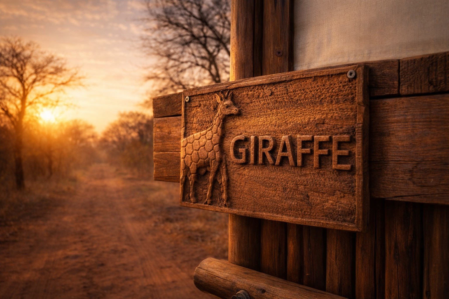 giraffe tent